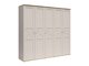 Wardrobe Marlire 107 (Cashmere + Light oak)