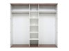 Wardrobe Marlire 107 (Anderson pine + Dark sonoma oak)
