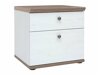 Bedside table Marlire 105 (Anderson pine + Dark sonoma oak)