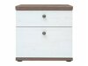Bedside table Marlire 105 (Anderson pine + Dark sonoma oak)