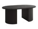 Coffee table Comfivo Ulma (Black marble + Black)