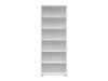 Bookcase Tivfene 118 (Glossy white)