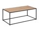Coffee table Norsica Sevferi 147 (Wild oak + Black)