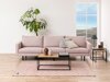 Coffee table Norsica Sevferi 147 (Wild oak + Black)