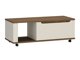Coffee table Deldori 106 (Walnut + Cashmere)