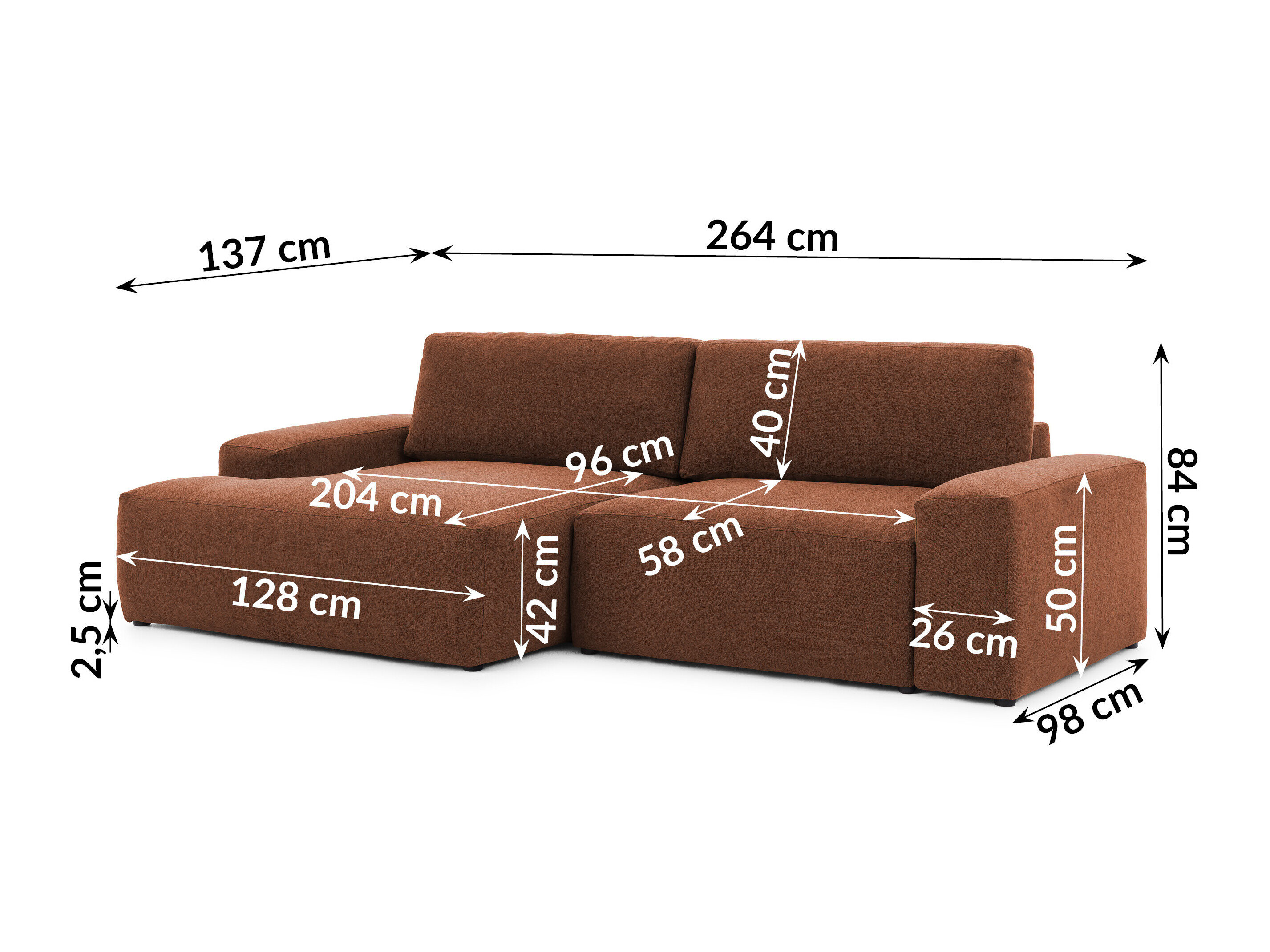 Upholstered furniture set Rocklin 240 (Alta 26)