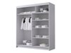 Wardrobe Closico Pallor VIII (White)