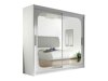 Wardrobe Closico Pallor VIII (White)