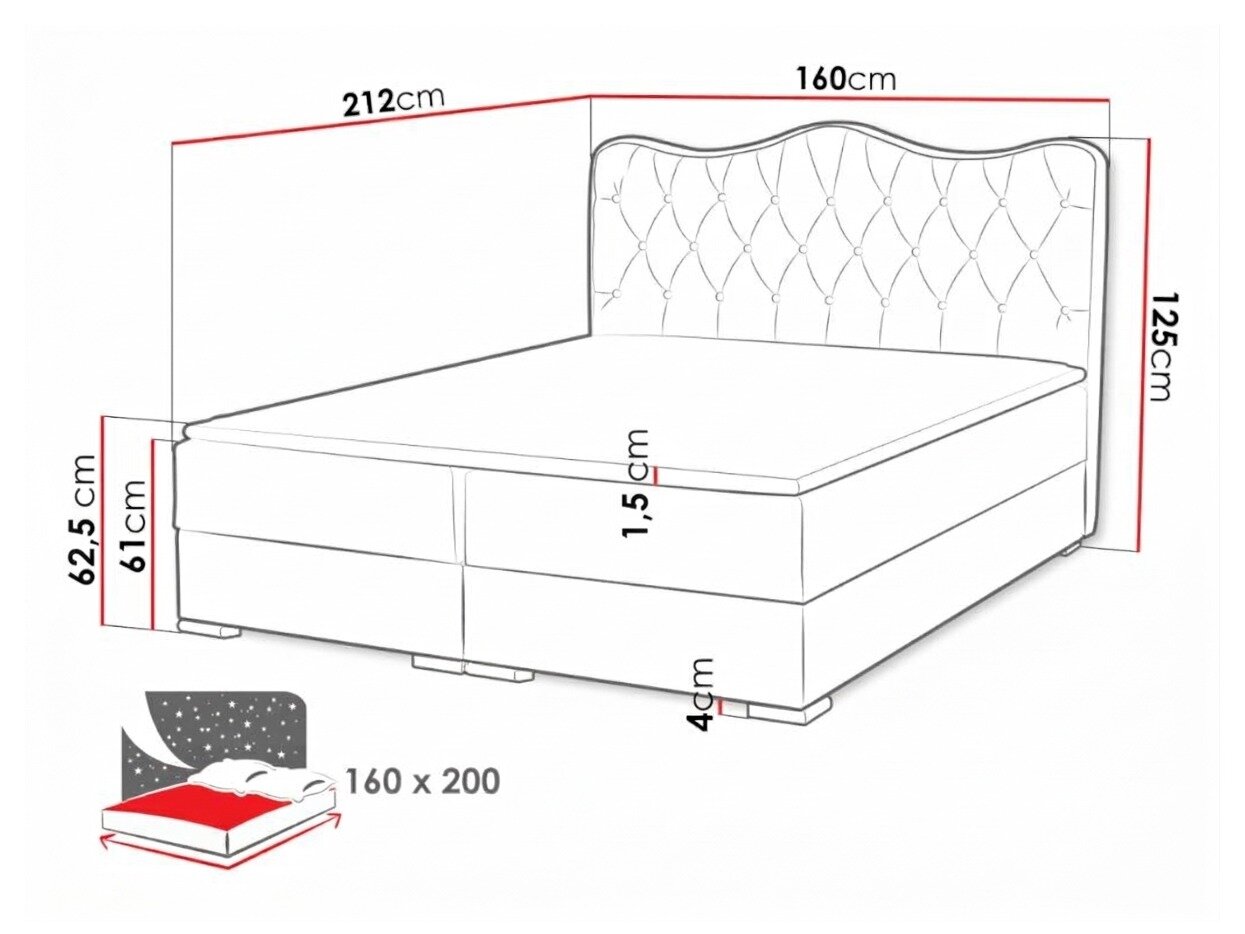Jenkkisänky Tectum (Soft 010A)