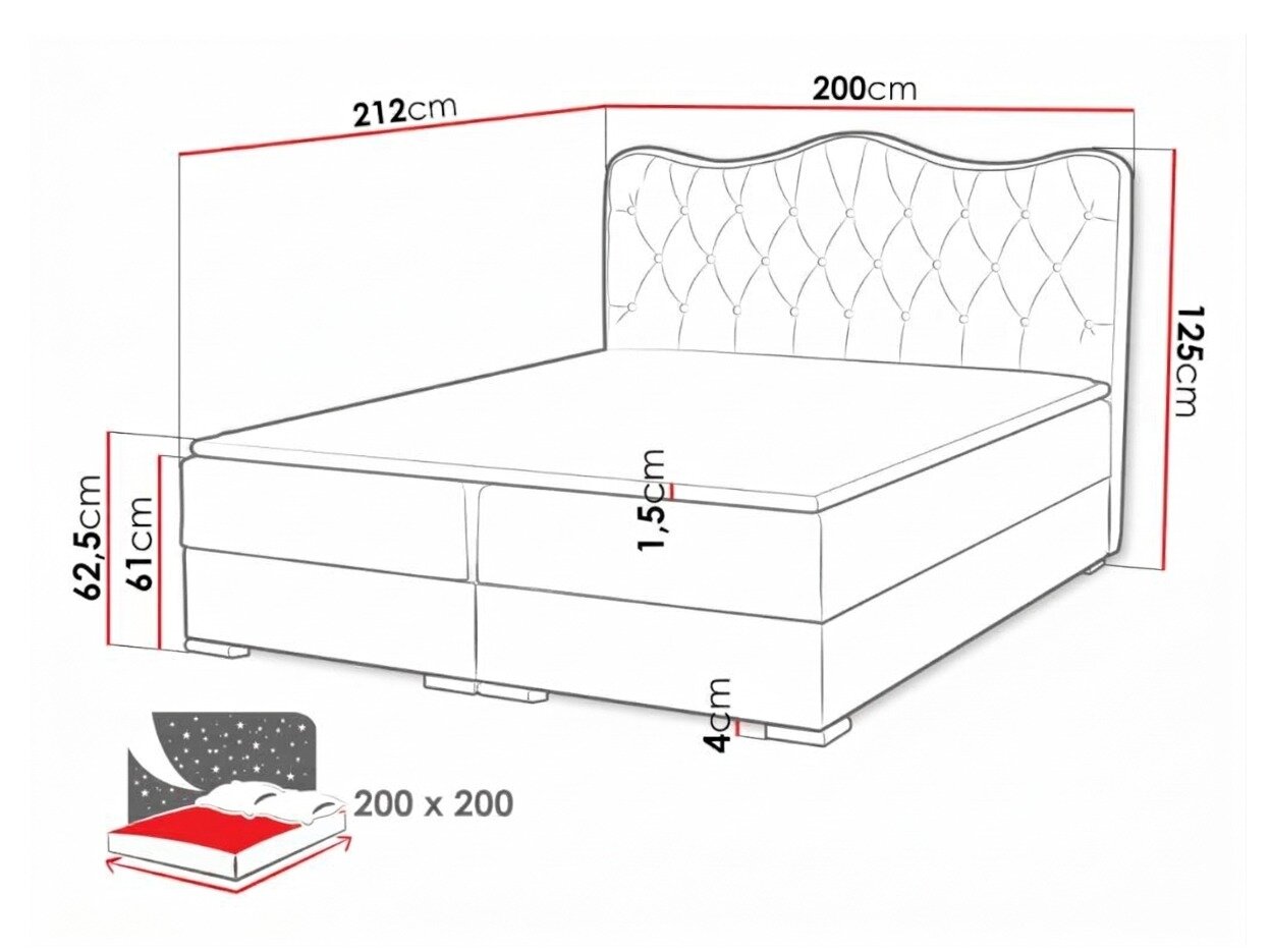 Jenkkisänky Tectum (Soft 010A)
