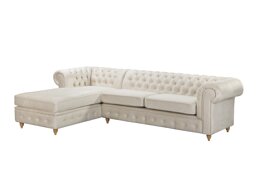 Chesterfield corner sofa Elitala 111 (Vogue 01)