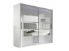 Wardrobe Closico Pallor III (White)