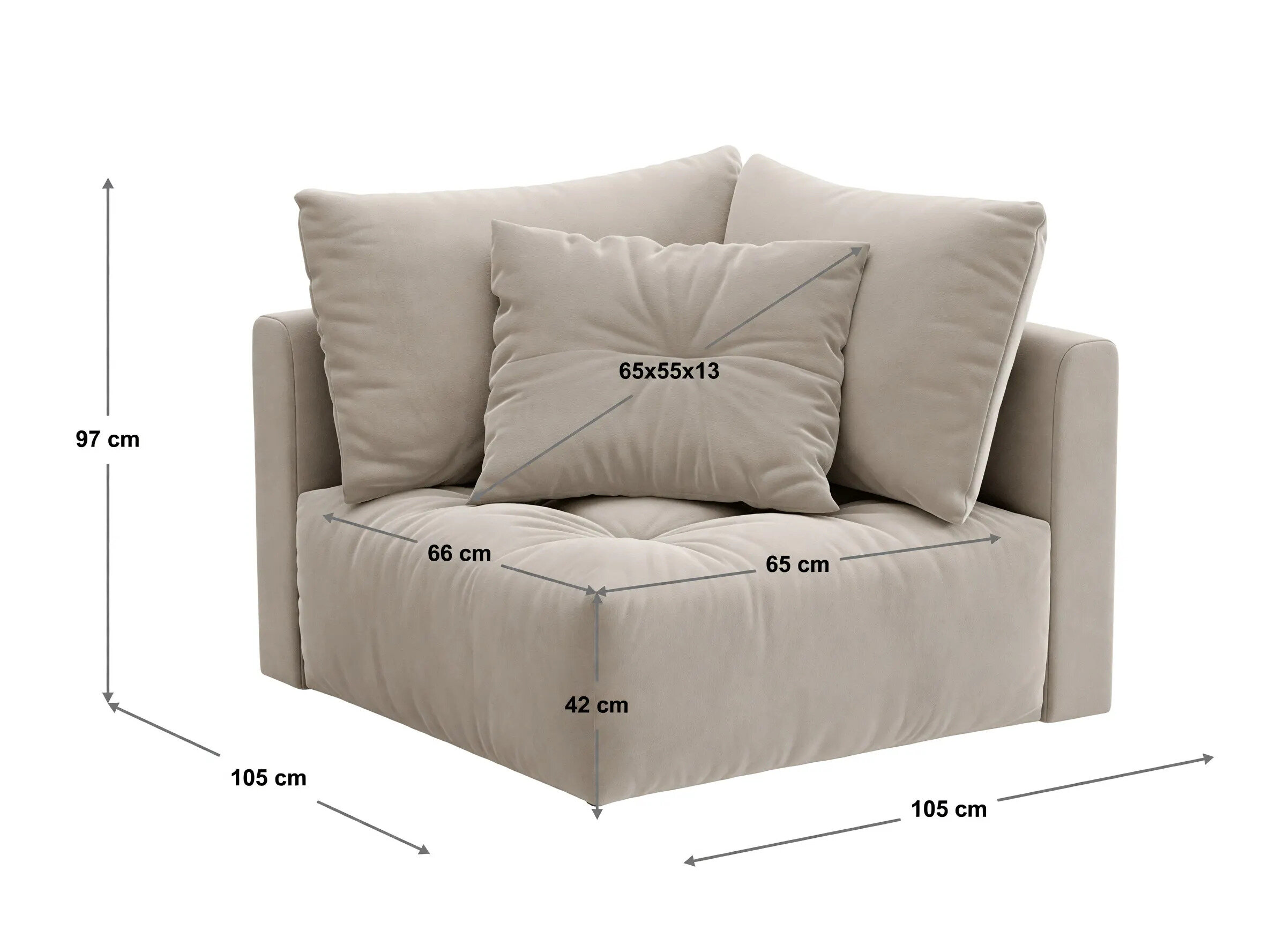 Modulaarinen istuinyksikkö Benorli 107 (Wind 84)