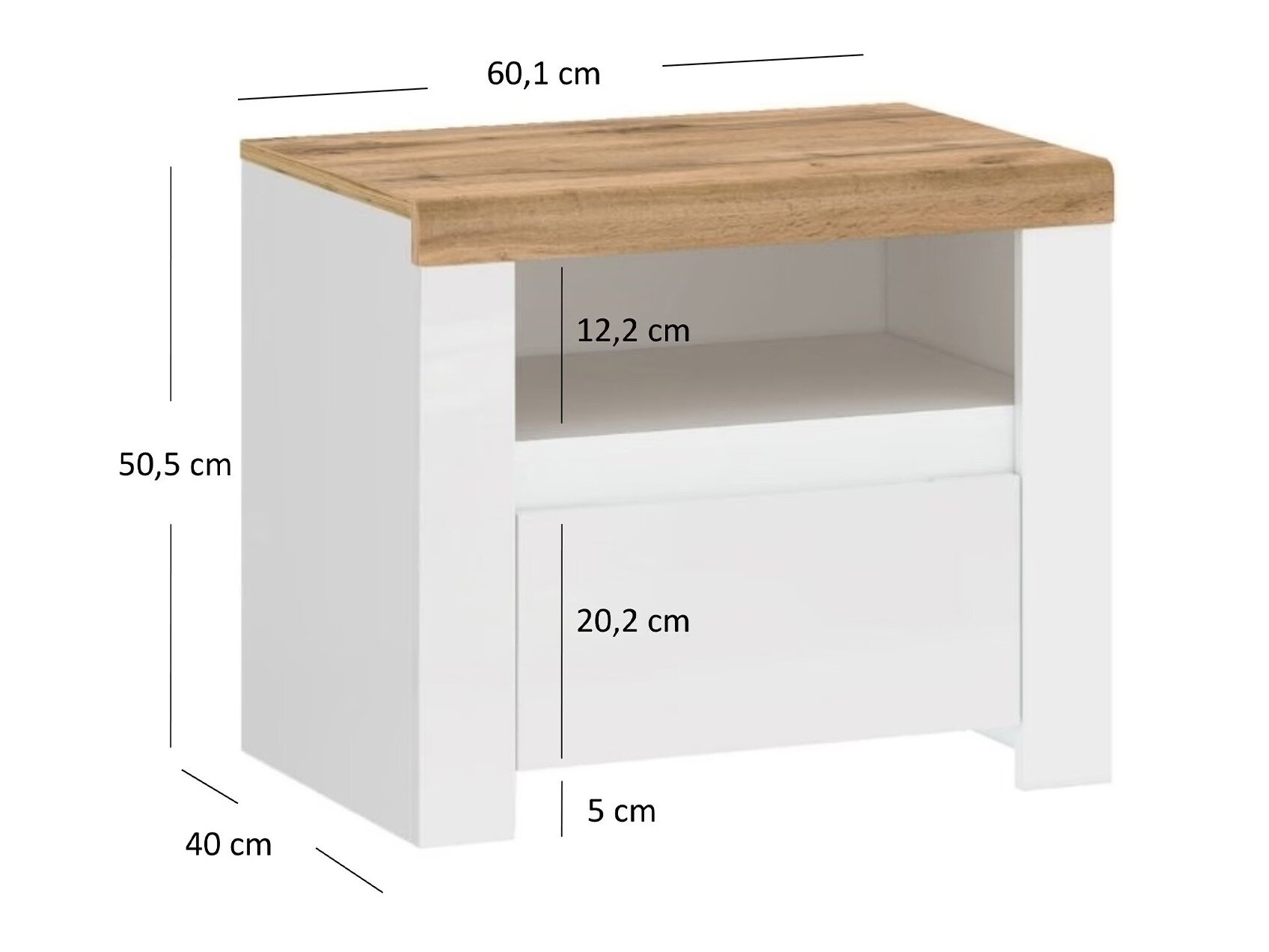 Yöpöytä Melmonu 114