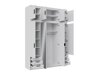 Wardrobe Novduni 120 (White)