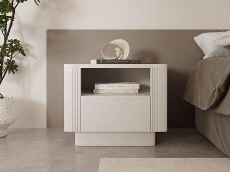 Yöpöytä Comfivo Levavio 102 (Beige)