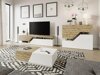 TV stand Comfivo Daldune (Wotan Oak + White)