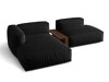 Moduulikulmasohva Sorcoro 106 (Boston Black)