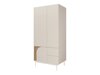 Wardrobe Dunsonu 100 (Beige + Oak)