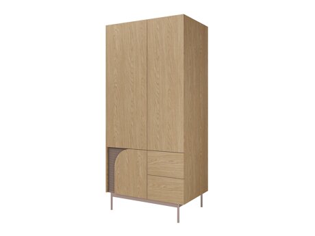 Wardrobe Dunsonu 100 (Oak + Taupe)