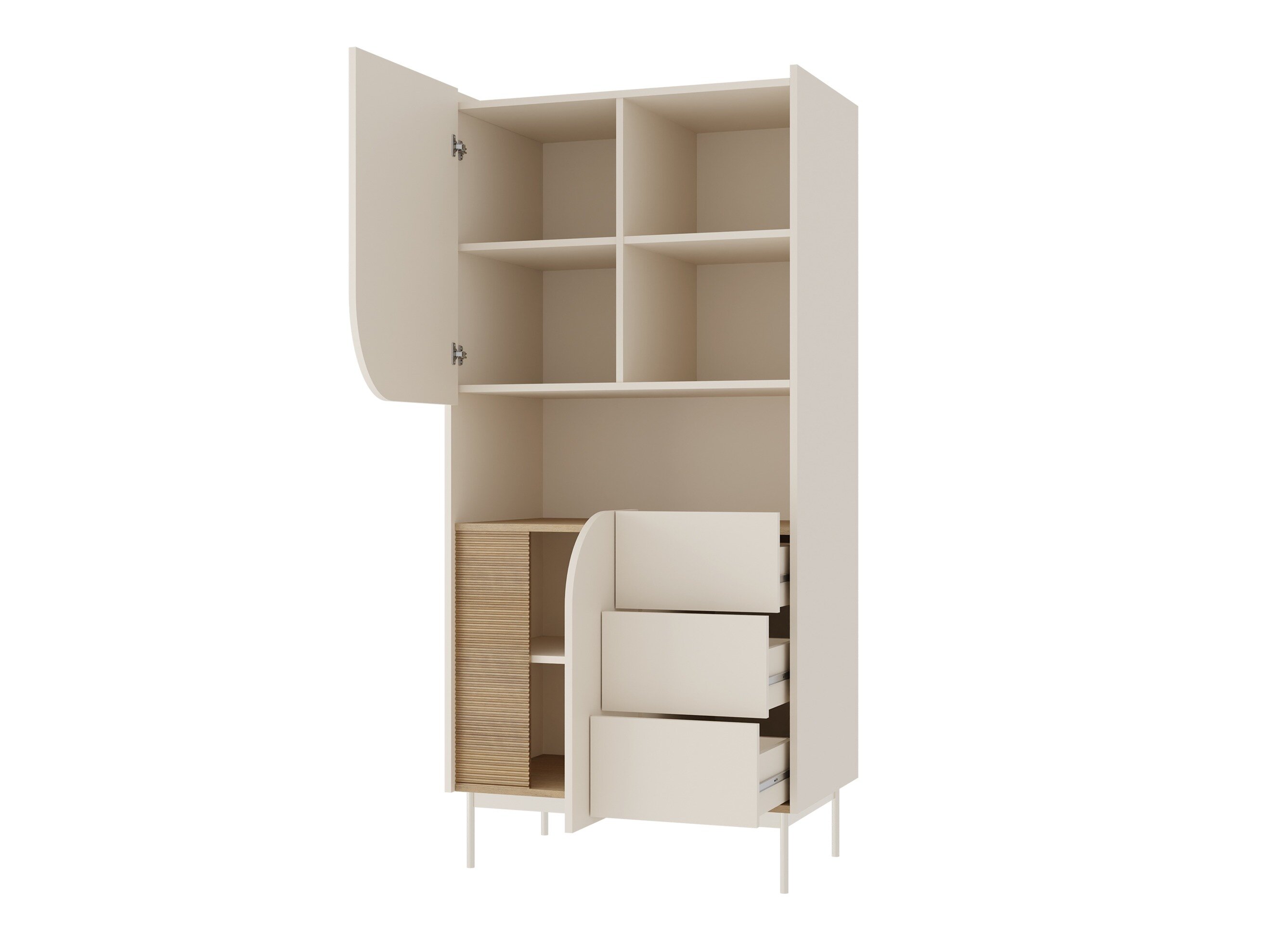 Hylly Dunsonu 101 (Tammi + Taupe)