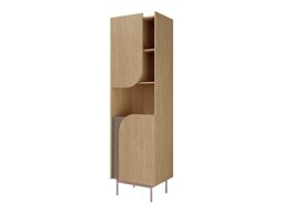 Bookcase Dunsonu 102 (Oak + Taupe)