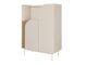 Sideboard Dunsonu 104 (Beige + Oak)