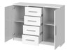 Slaapkamerset Catromi 122 (Wit + Soft Pik 011)
