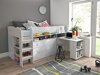 Bed Hartford 190 (Wit + Glanzend wit)