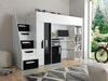 Hoogslaper Hartford 192 (Wit + Glanzend zwart + Glanzend wit)