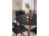 Tafel Dallas 125 (Zwart + Moer)
