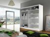 Kledingkast Closico Pallor I (Wit)