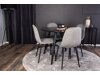 Set de mese Dallas 348 (Gri + Negru)