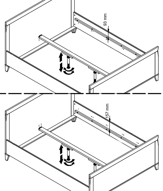Cama Lirmora 105