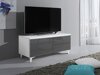 TV-meubel Uva III (Wit + Grijs met glans)