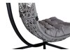 Hangende stoel Dallas 519 (Zwart + Grijs)