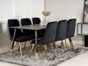 Set de mese Dallas 1256 (Negru + Auriu)