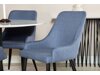 Eetkamerset Dallas 1300 (Blauw + Zwart)