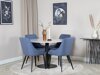 Eetkamerset Dallas 1300 (Blauw + Zwart)