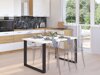 Tafel Tucson 136 (Wit + Zwart)