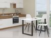 Table Tucson 138 (Blanc + Noir)