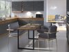 Table Tucson 138 (Chêne lancelot + Noir)