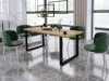Tafel Tucson 138 (Artisan eiken + Zwart)