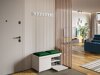 Комплект за антре Comfivo Pinus I (Бял + Manila 35)