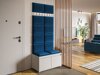 Komplet za predsobo Comfivo Pinus IV (Bela + Manila 26)