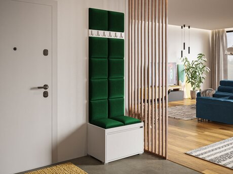 Előszoba garnitúra Comfivo Pinus VII (Fehér + Manila 35)