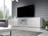 TV-meubel Linar I (Wit + Glanzend wit)