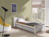 Bed Henderson 116 (Wit + Grijs)