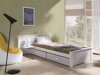 Bed Henderson 118 (Wit + Grijs)