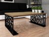 Salontafel Germantown 101 (Matzwart + Eiken)